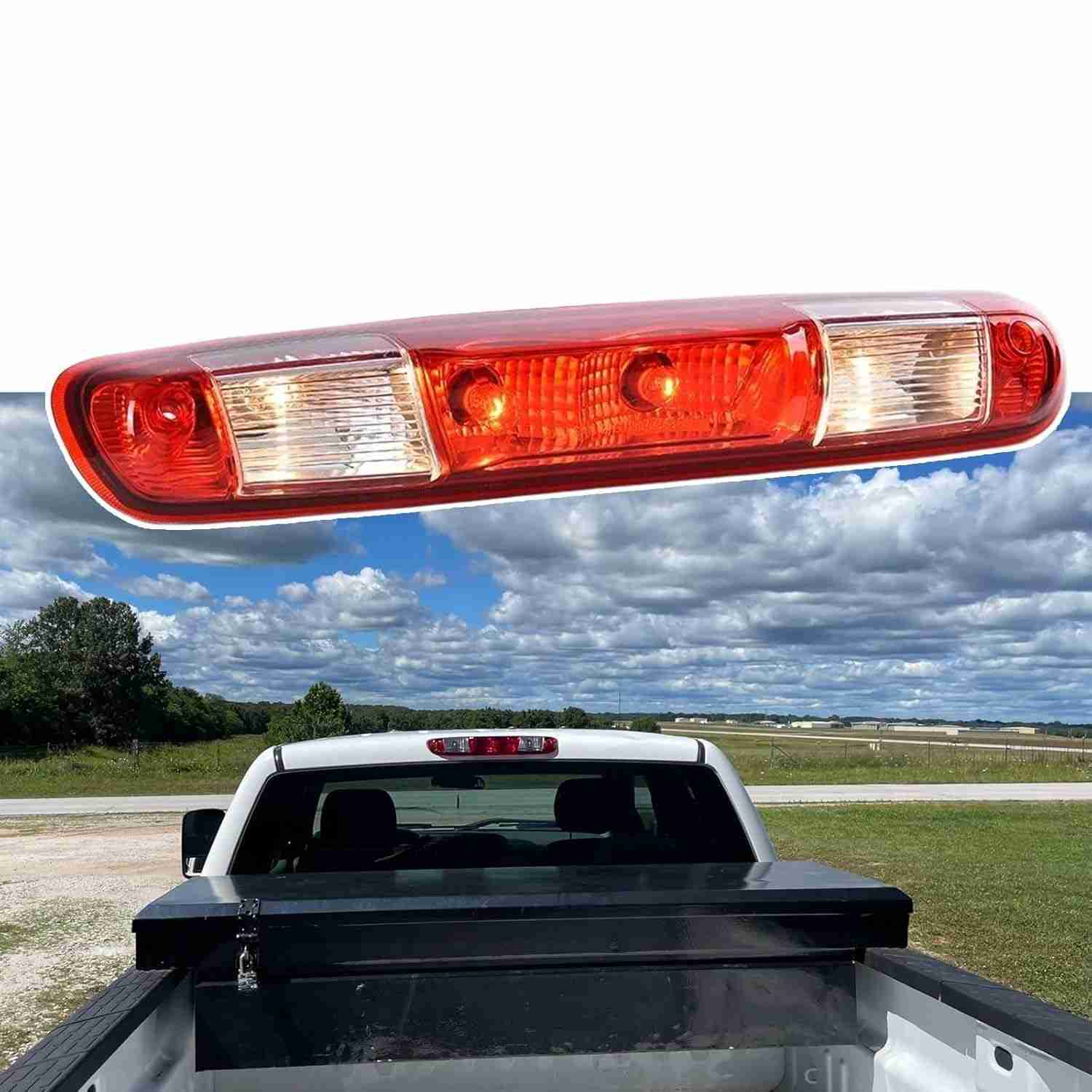 Terceira Luz de Freio LED para Chevy Silverado & GMC Sierra 2007-2013 | Segurança e Estilo