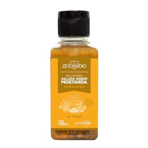 Molho Para Salada Sabor Mostarda Zero Sódio 150Ml