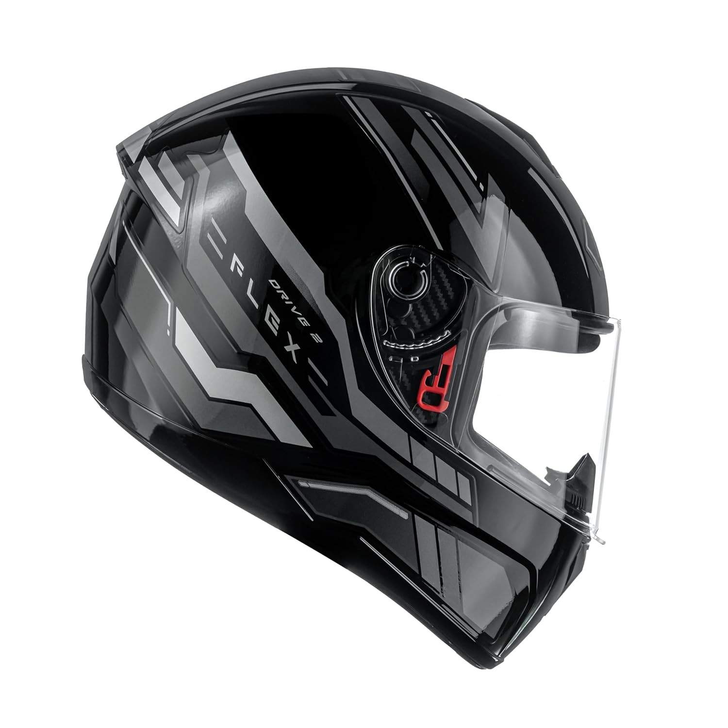 Capacete Fly Drive 2 HG Flex Preto/Grafite: Segurança e Conforto para Sua Moto
