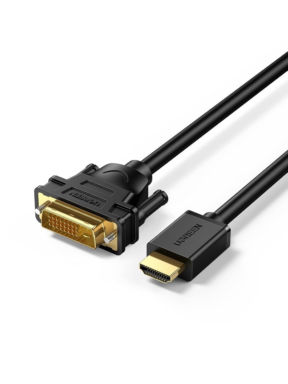 Cabo HDMI para DVI 24+1 UGREEN: Conexão 1080p de Alta Velocidade para Sua TV e Projetor