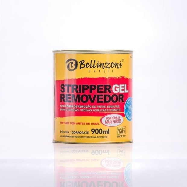 Stripper Gel Removedor de Tinta 900ml - Potente e Seguro para Qualquer Superfície