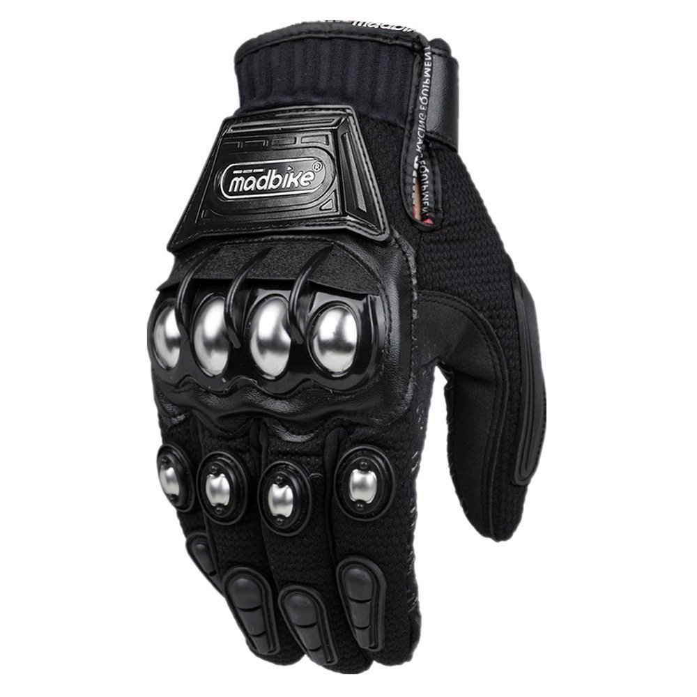 Luvas de Moto ILM com Proteção de Liga de Aço e Tela Touch - Segurança e Conforto para Esportes