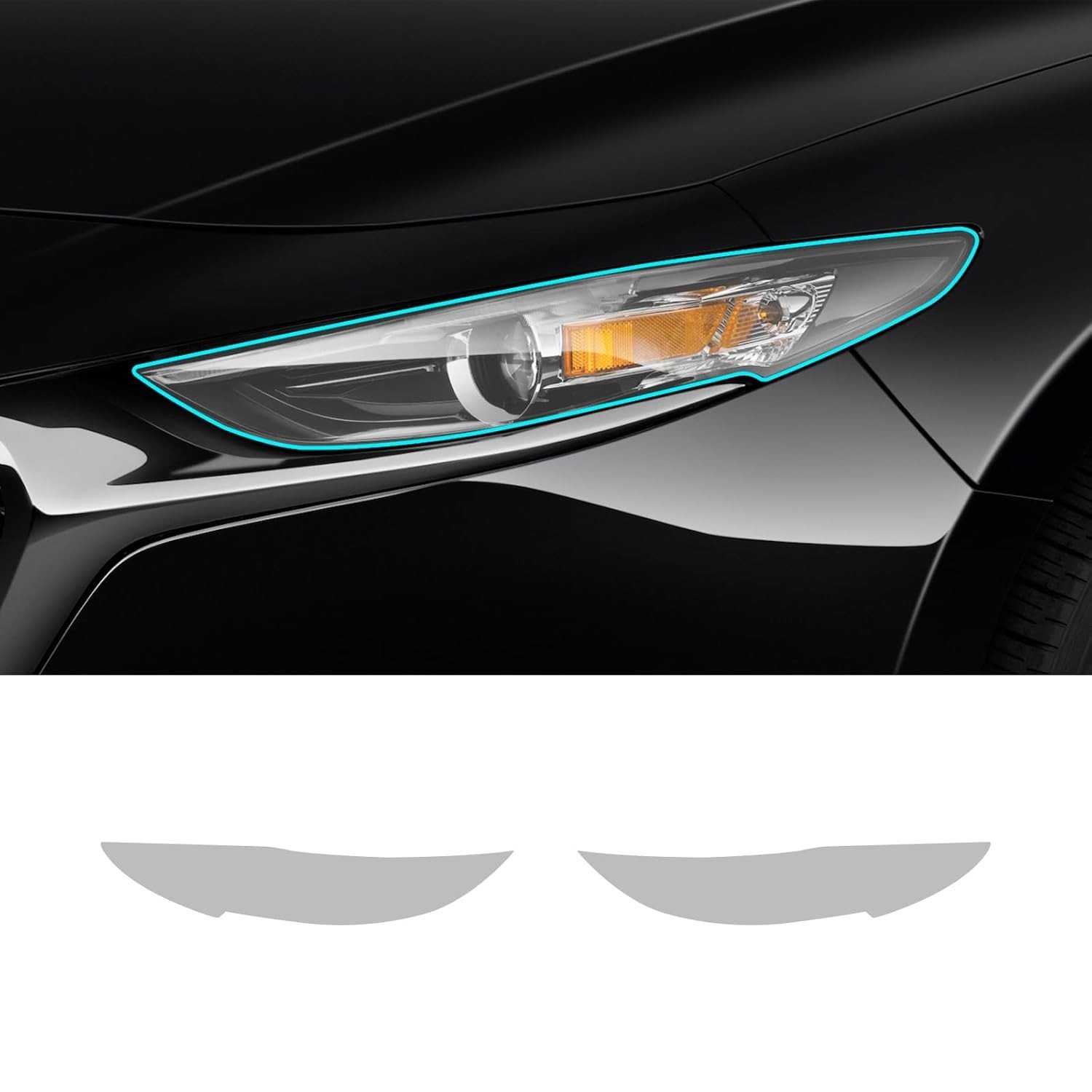 Película Protetora TPU 8,5 Mil para Mazda 3 Lightning 2019-2025 | Proteção Total contra Arranhões e Corrosão