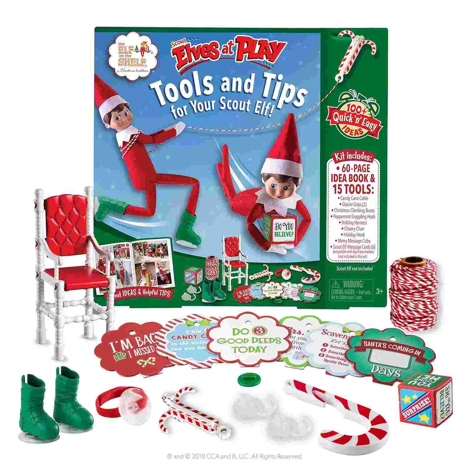 The Elf on the Shelf: Scout Elves at Play - Kit Completo para Tradição Natalina