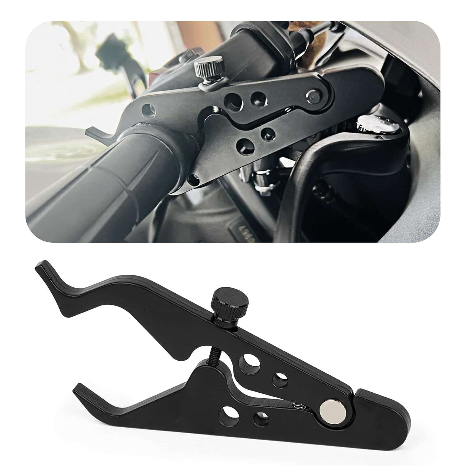 Trava de Acelerador PSLER para Moto: Controle de Cruzeiro Universal e Conforto na Pilotagem