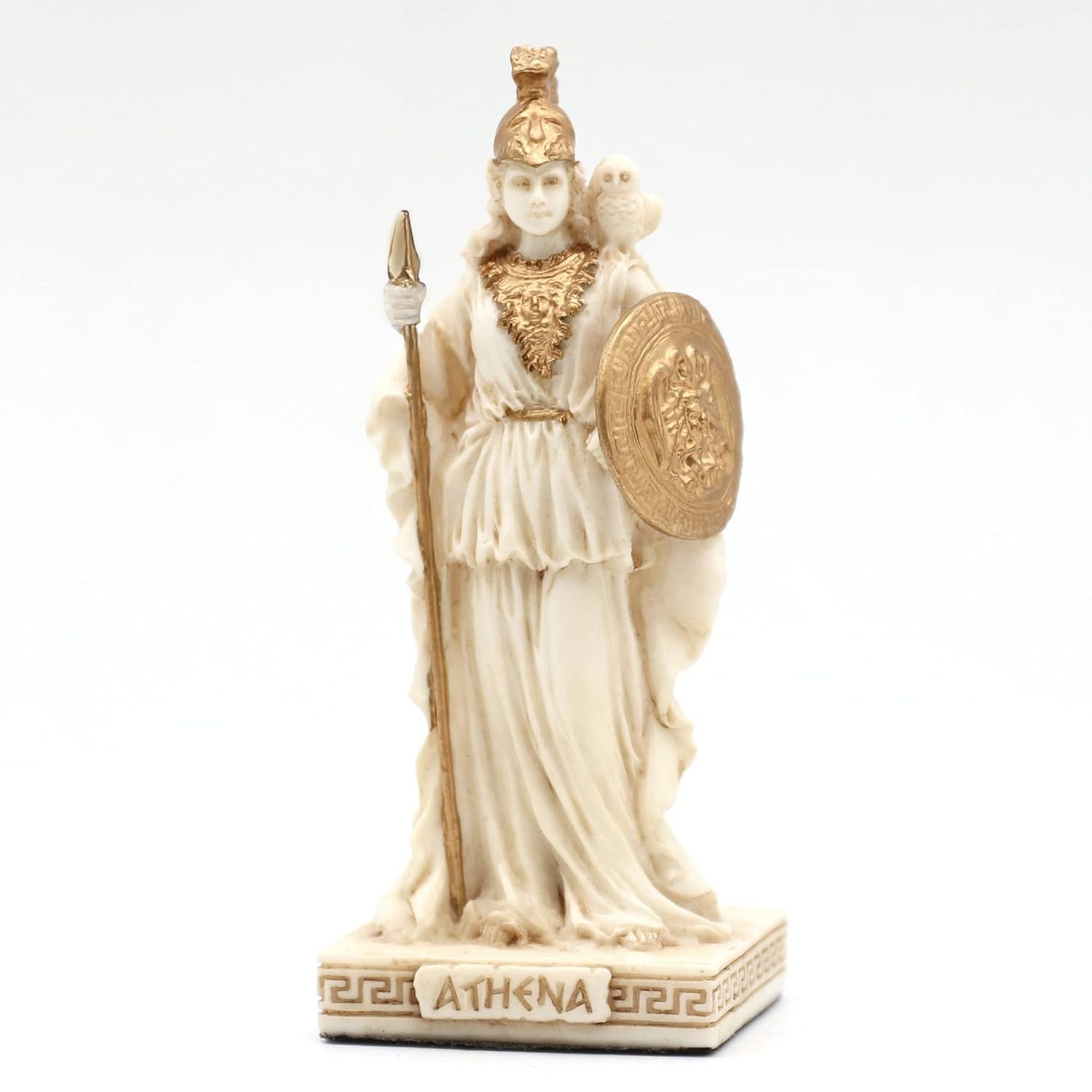 Estatueta Athena Goddess of Wisdom - Decoração Elegante e Simbólica para Sua Casa