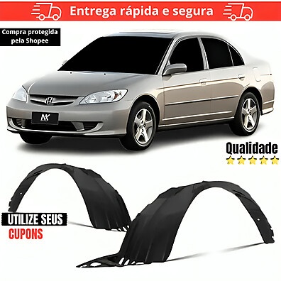Parabarro Civic 2004-2006: Proteção e Estilo!