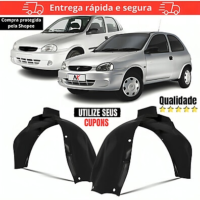 Parabarro Dianteiro Corsa Classic 95 a 2010 – Proteção e Estilo