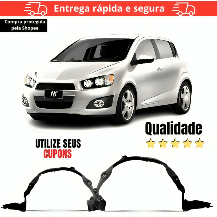 Parabarro Dianteiro Sonic 2012-2014: Proteção e Estilo
