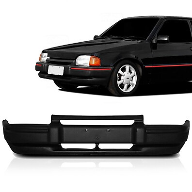 Parachoque Dianteiro Escort 87-92: Preto e Resistente!