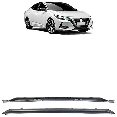 Parachoque Sentra: Acabamento Frontal Preto Premium