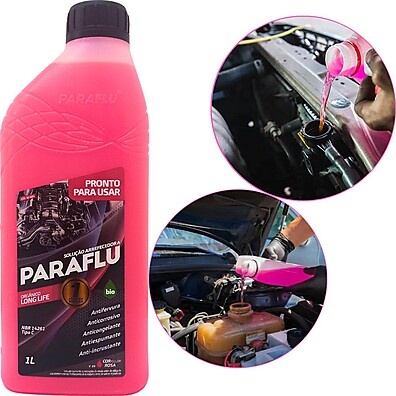 Paraflu Rosa: Aditivo Radiador Orgânico 1L