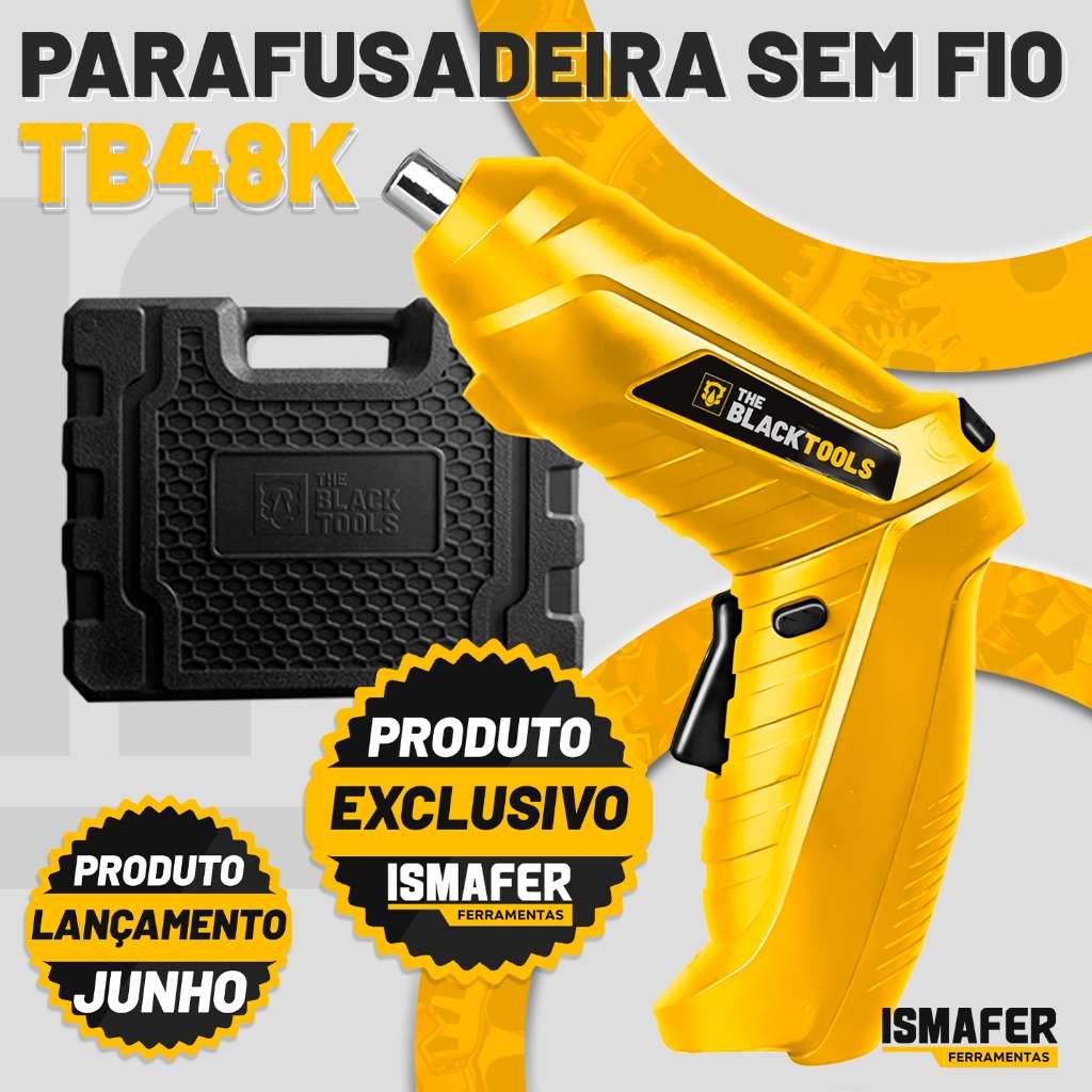 Parafusadeira 4.8V Sem Fio: Compacta e Versátil!