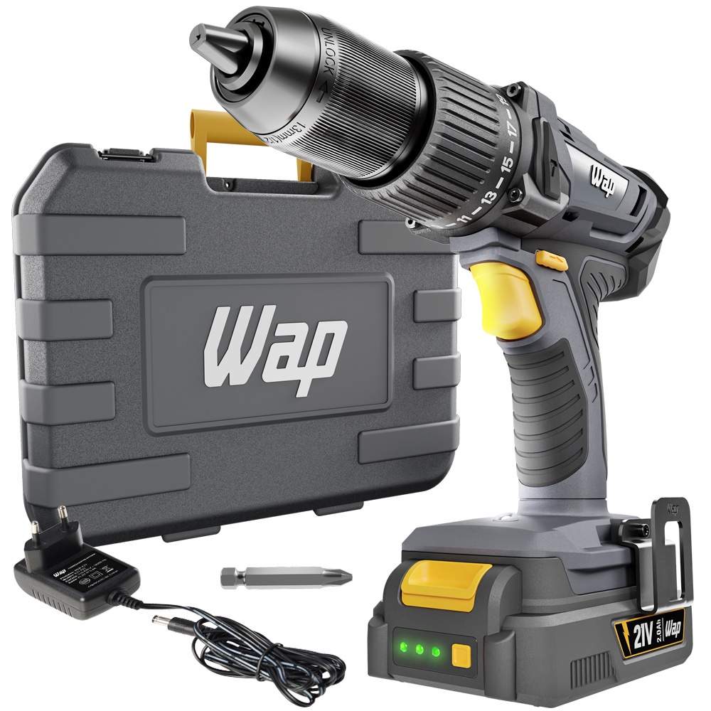 Parafusadeira Furadeira Wap 21V: Potência e Versatilidade!