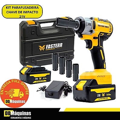 Parafusadeira Impacto 21V Brushless Fasterr