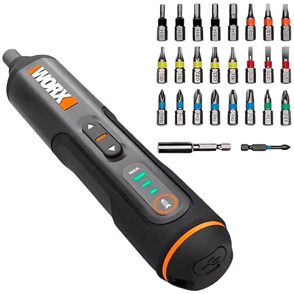 Parafusadeira WORX WX240: Compacta e Potente!
