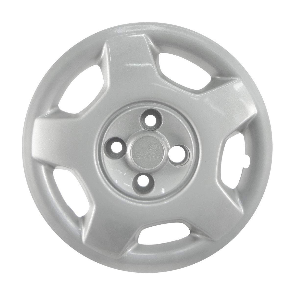 Calota Aro 14 Corsa 2004 Prata Grid - Fixação por Parafuso | Estilo e Segurança
