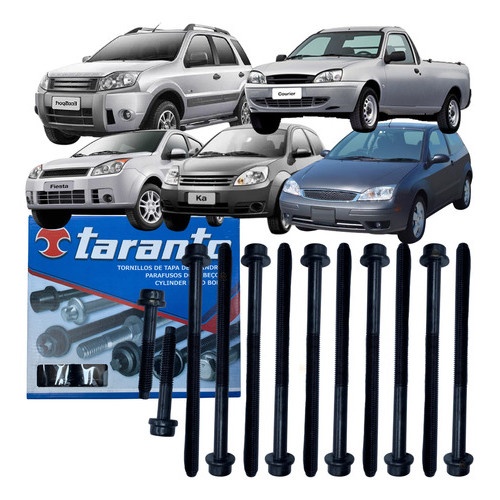 Parafusos Cabeçote: Kit 10un Taranto (Ecosport, Fiesta)
