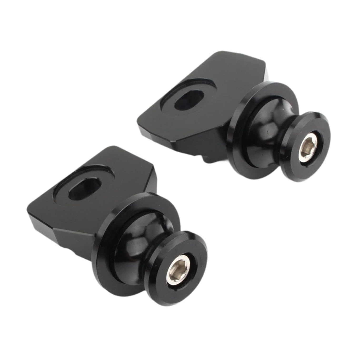 Parafusos de Braço Oscilante KiBcsLic para Motocicleta - Preto | Suporte e Estabilidade Profissional