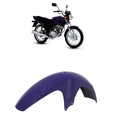 Paralama CG 125 Titan: Roxo, Novo e Resistente!