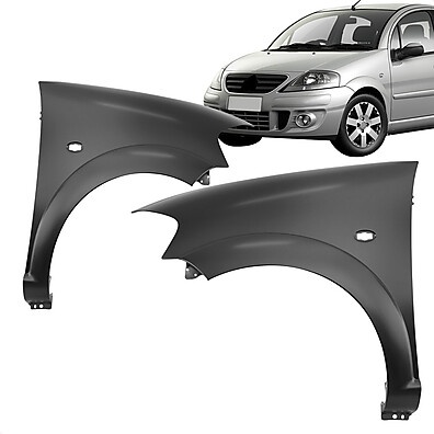 Paralama Dianteiro Citroen C3 2003 a 2012 – Qualidade e Encaixe Perfeito