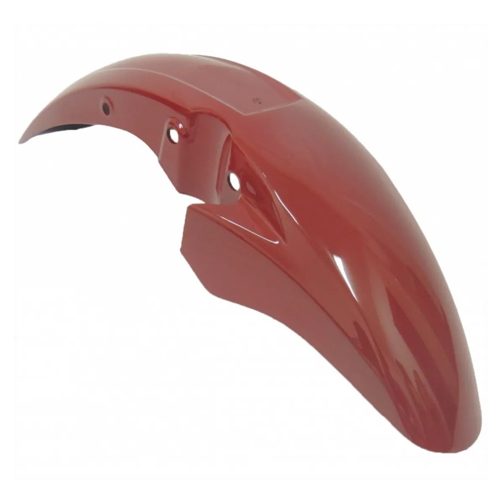 Paralama Dianteiro Titan 150/Fan 150 Vermelho - Qualidade!