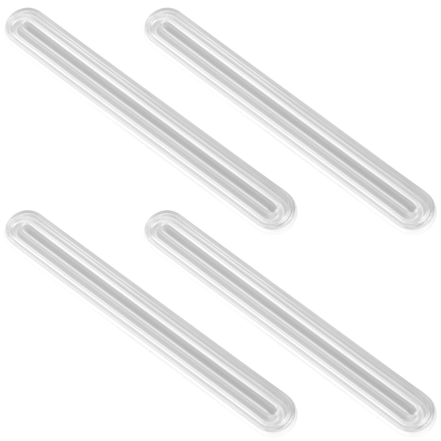 Protetor de Parede Longo 4 Peças: Proteção Transparente e Elegante para Portas e Cadeiras
