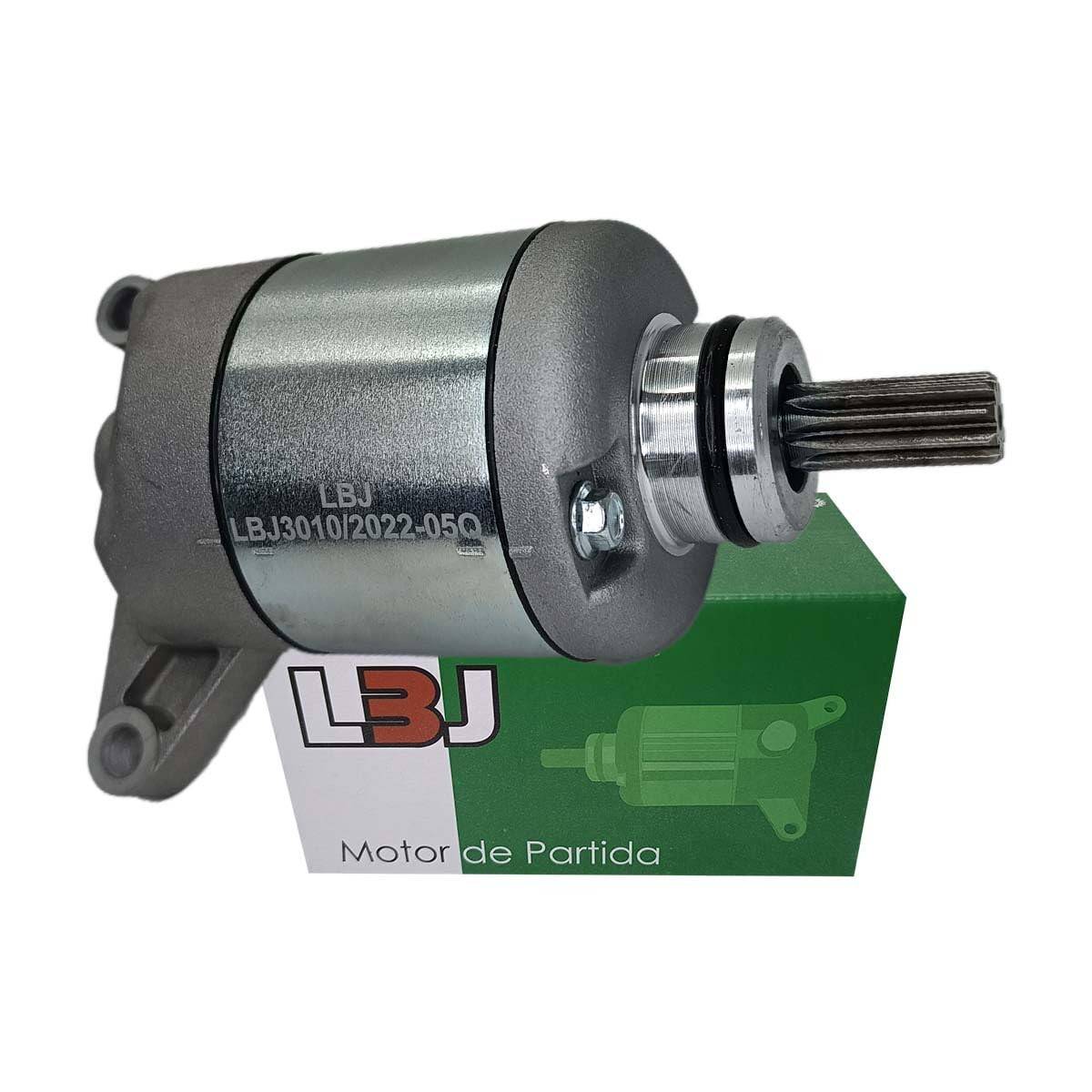 Motor de Partida Honda CG 125/150 Fan, Titan, NXR Bros e CRF 150F - Partida Rápida e Confiável