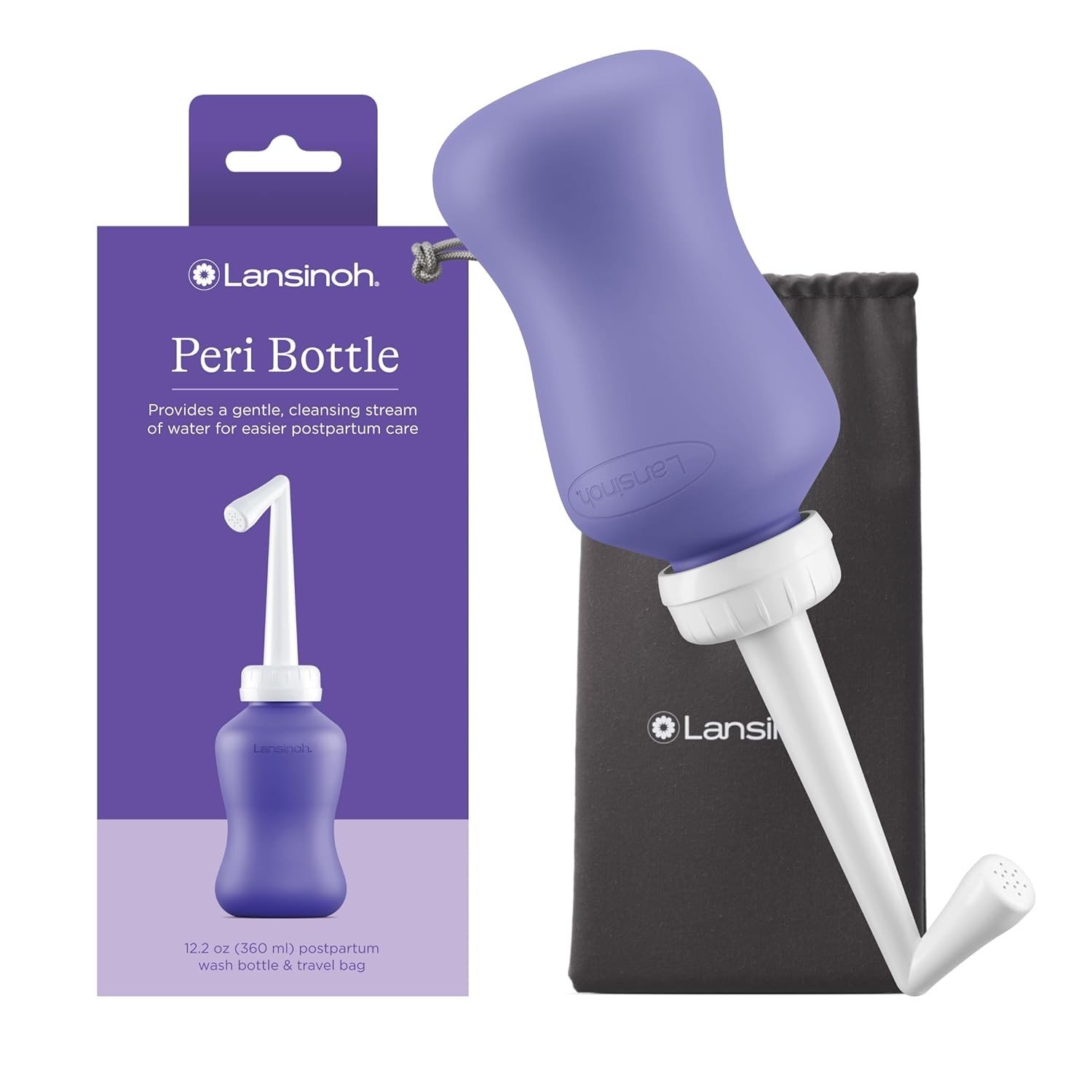 Lansinoh Frasco Peri Pós-Parto - Conforto e Higiene Suave para Mães