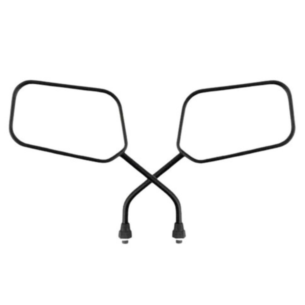 Par de Retrovisores Titan 150 KS/ES (2004-2013) e CG 125 (1995-1999) - Qualidade Marechal Parts