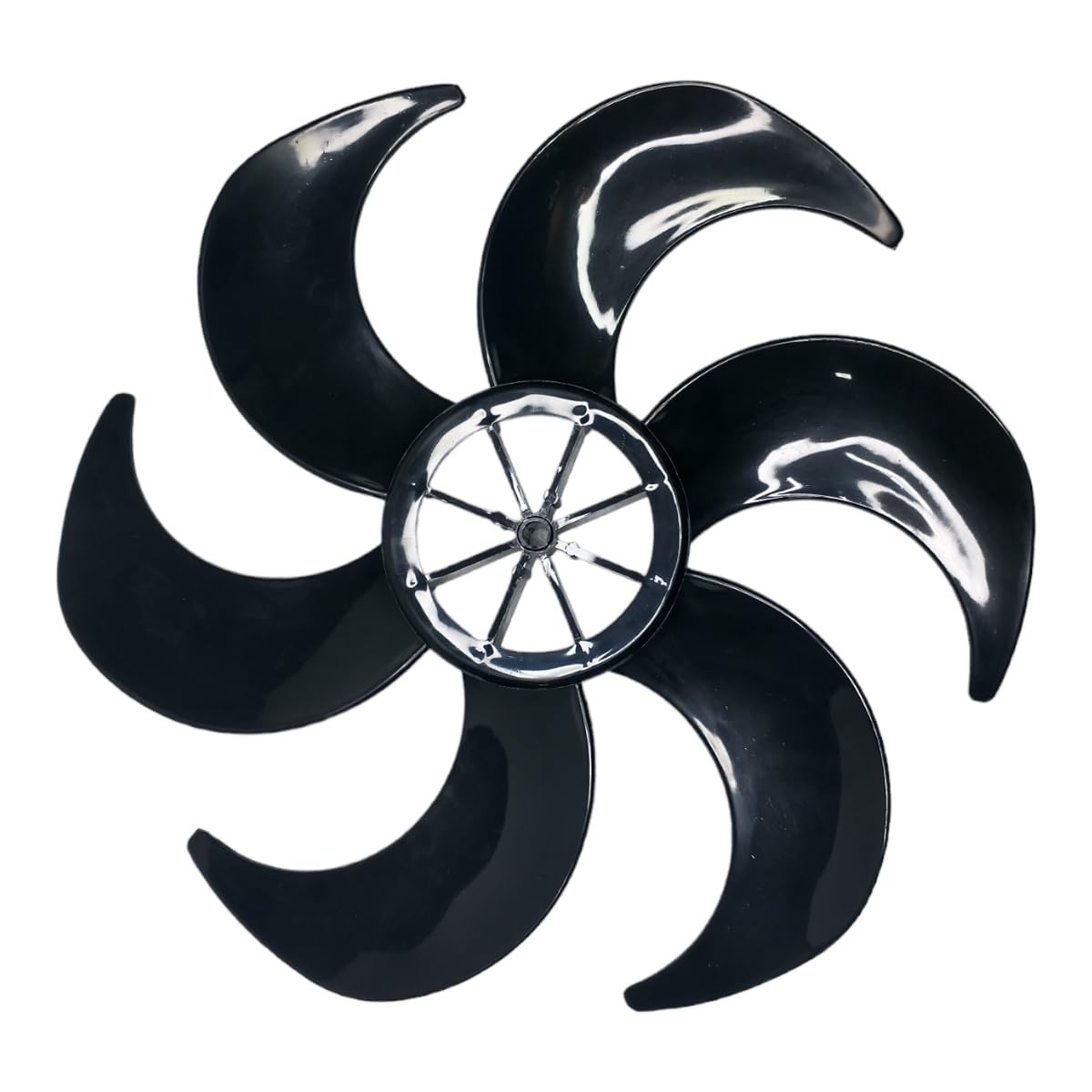 Hélice 6 Pás 30cm para Ventilador Mallory TS30 TS4 TS6 - Preto