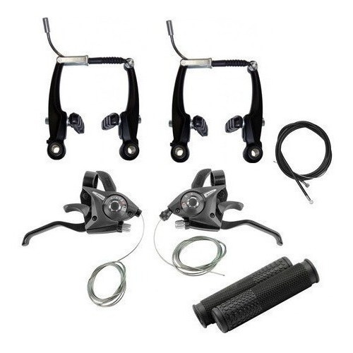 Passador Rapid Fire 21v + Freios V-Brake: Upgrade Bike
