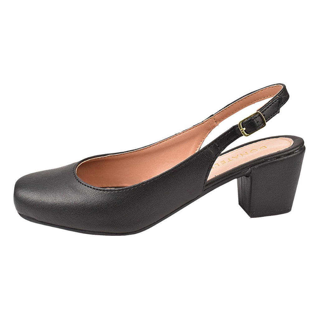 Scarpin Aberto Donatella: Elegância e Conforto em Cada Passo
