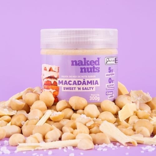 Naked Nuts - Pasta de Mix de Nuts Macadâmia (300g)