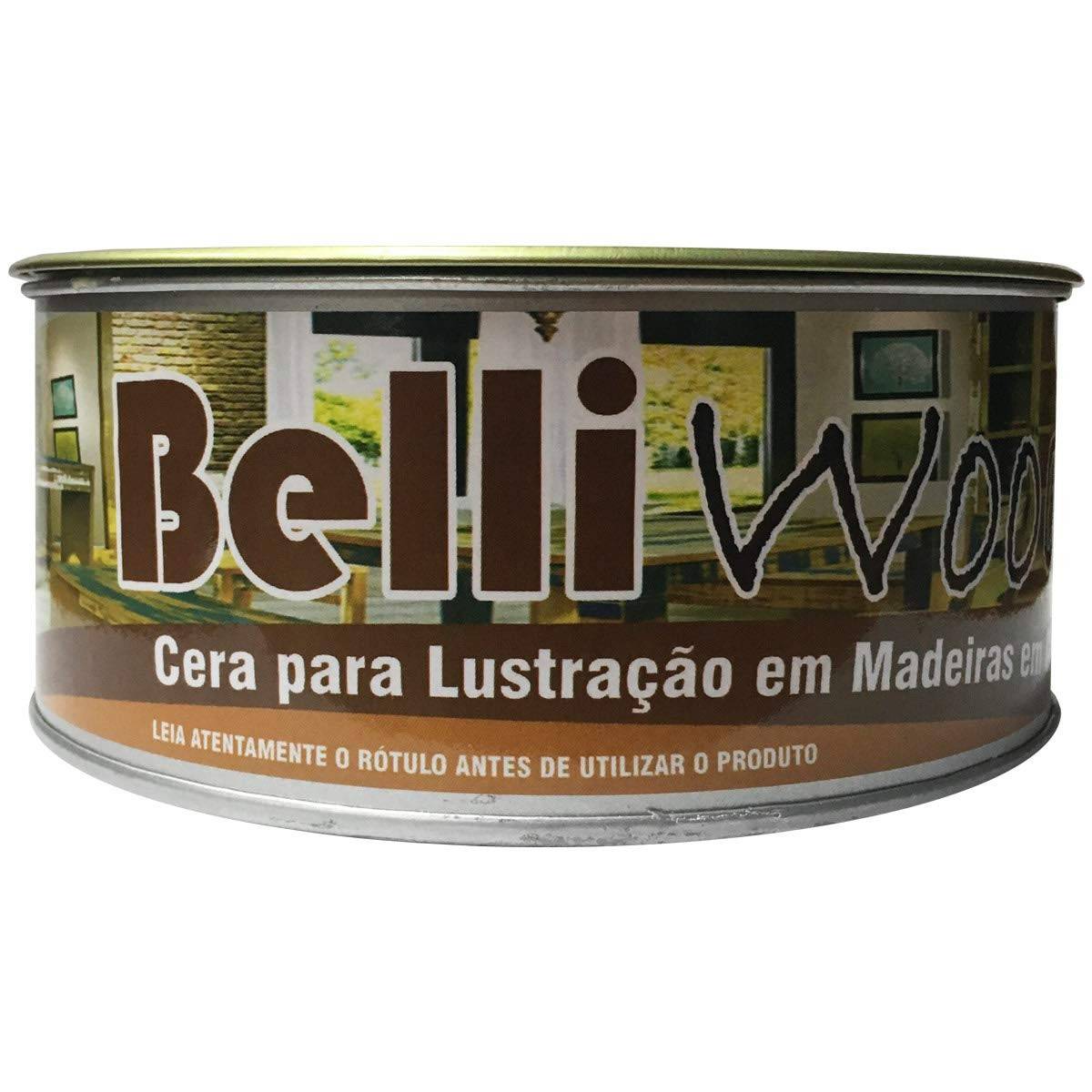 W&W Cera em Pasta Belli Wood 400g: Acabamento Profissional para Seus Móveis