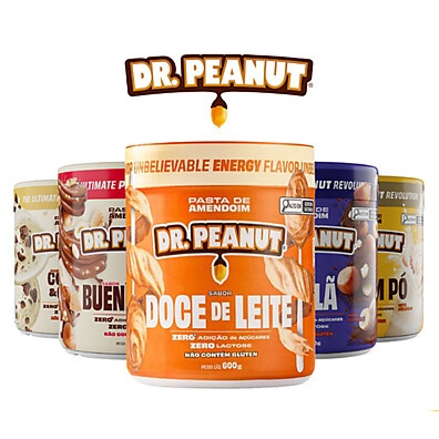 Pasta de Amendoim Dr Peanut: Nutrição e Sabor!