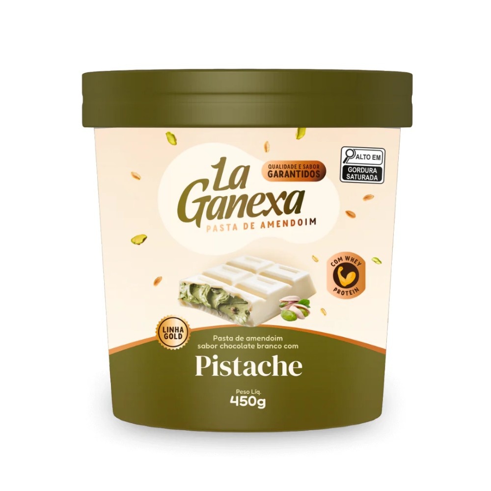 Pasta de Amendoim La Ganexa: Whey, Sabor e Energia!