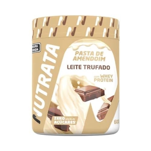 Nutrata Pasta de Amendoim Sabor Leite Trufado 600g
