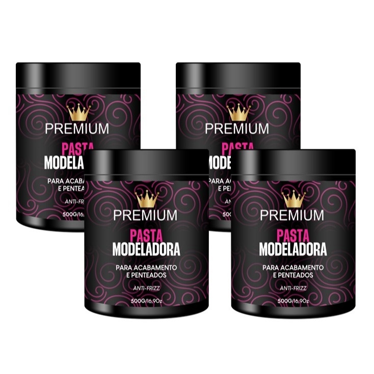 Pasta Modeladora Premium: Penteados Perfeitos!