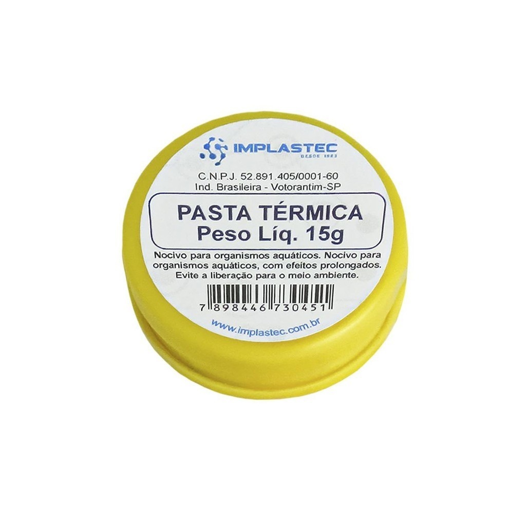 Pasta Térmica Implastec 15g: Máxima Performance!