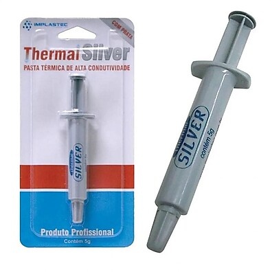 Pasta Térmica Thermal Silver: Resfriamento Impecável