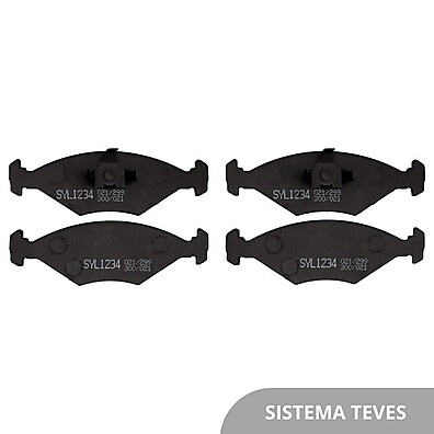 Pastilha de Freio Dianteiro: Santana 84-94 - SYL 1234