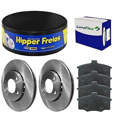 Pastilha e Disco Freio Kadett 1.8 (89-96): Kit Completo