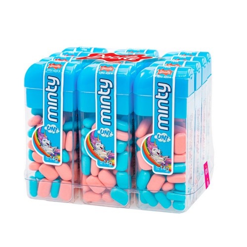 Pastilha Mini Tutti-Frutti Unicórnio: Sabor e Diversão!