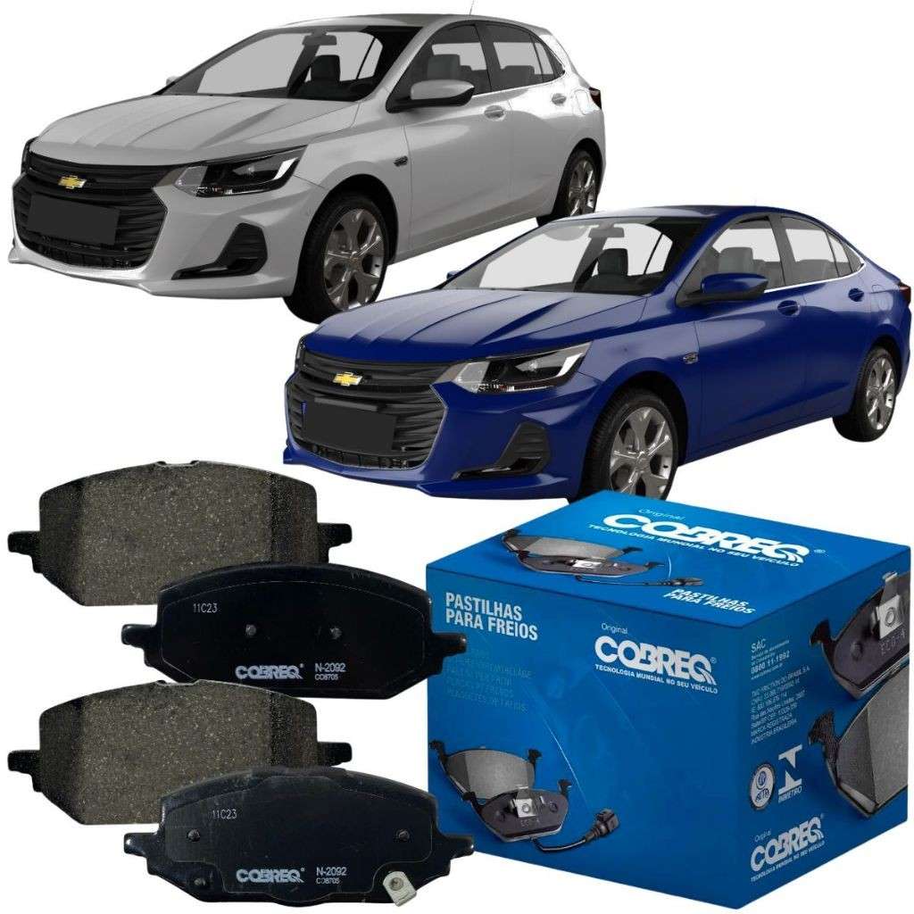 Pastilhas de Freio Cobreq Onix 2020-2022: Freie com Segurança!