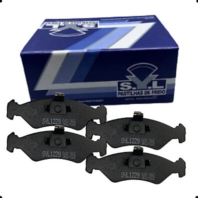 Pastilhas de Freio Dianteiras para Ford Fiesta e Ka – Kit com 4 Peças