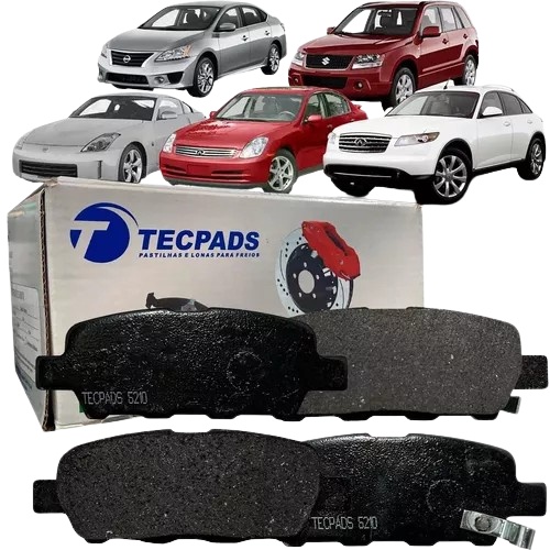 Pastilhas de Freio: Grand Vitara, Versa e Sentra