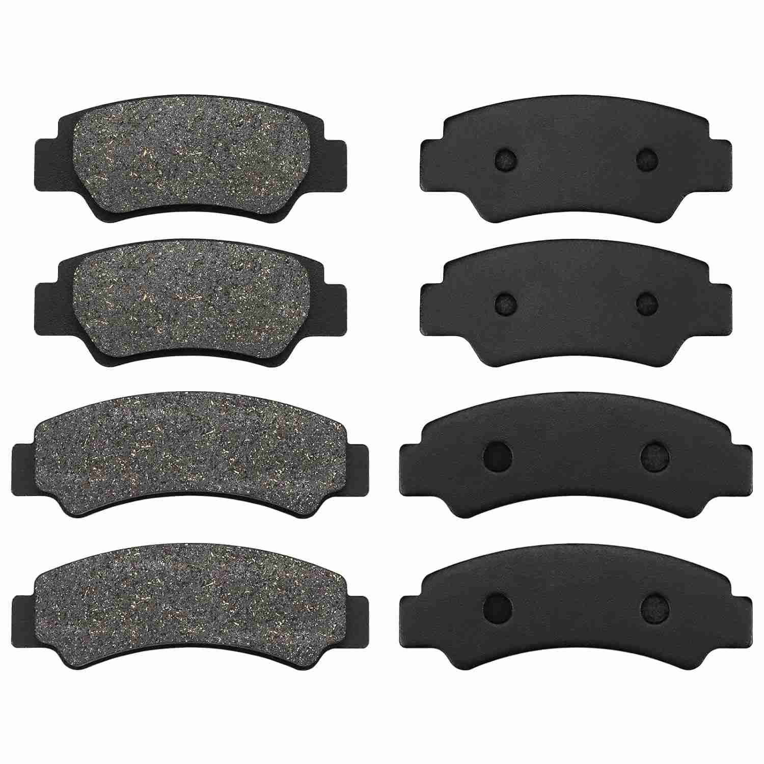 Pastilhas de Freio Semi-Metálicas ZICOO para CF MOTO CFORCE, UFORCE e ZFORCE - Dianteiras e Traseiras