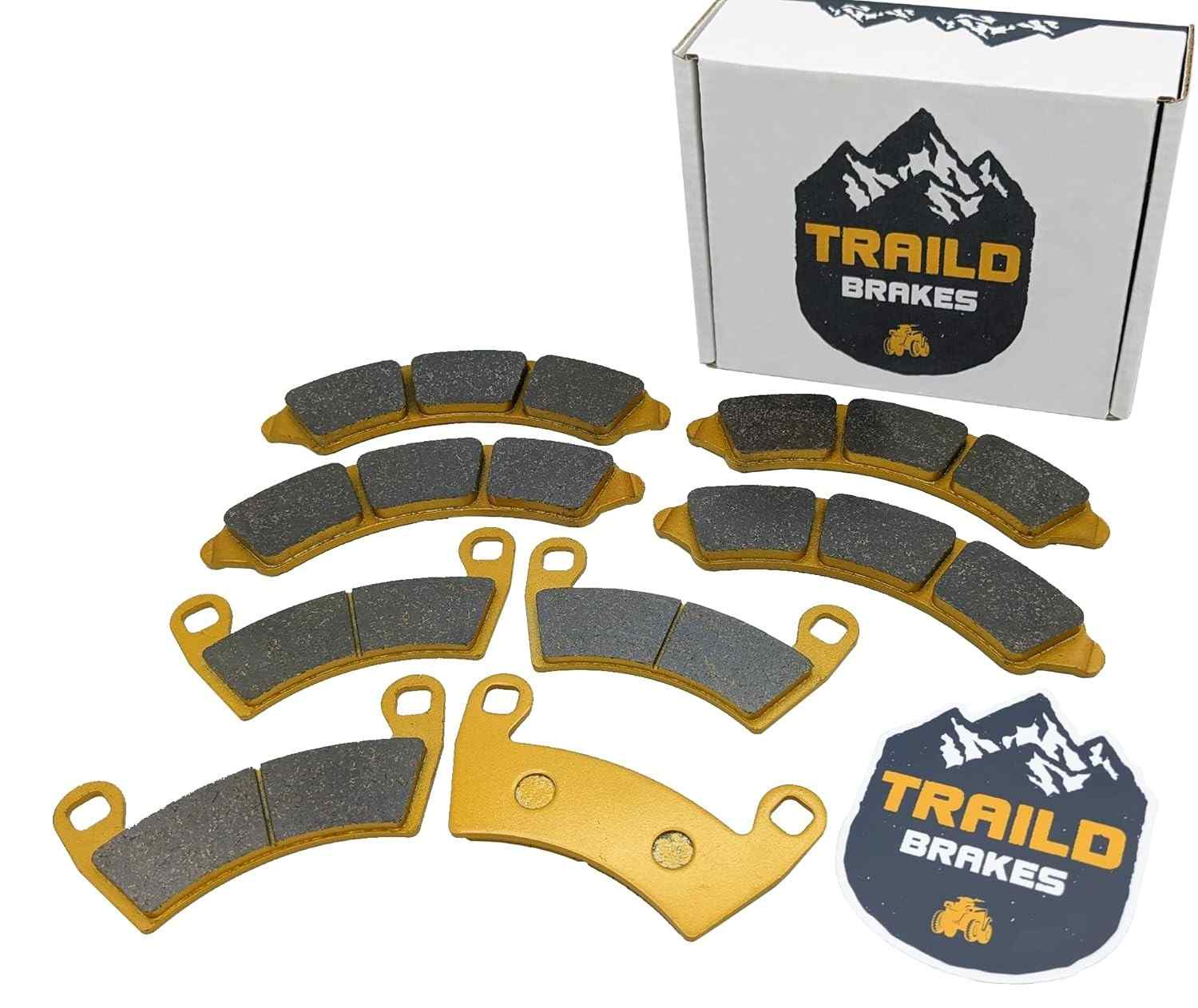 Pastilhas de Freio Cerâmica Polaris RZR PRO R/Turbo R/XP 4 Turbo S (Dianteiro/Traseiro)