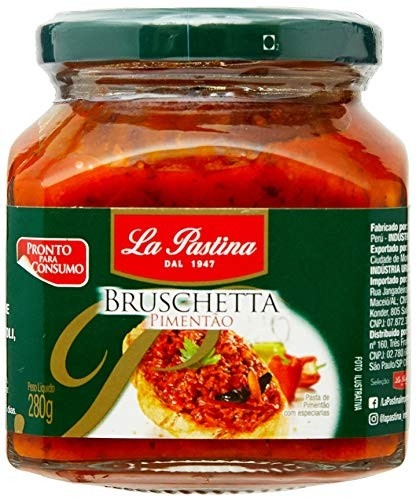 La Pastina Bruschetta Pimentão 280G